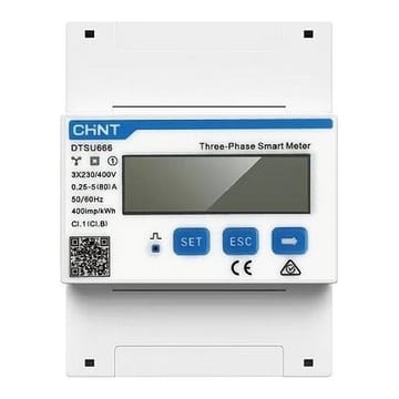 PV išmanusis skaitiklis GROWATT TPM-C, trifazis 5 A~80 A