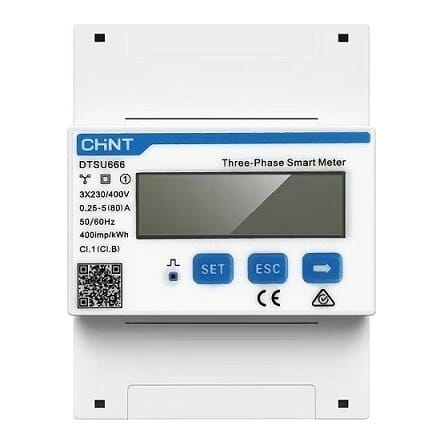 PV išmanusis skaitiklis GROWATT TPM-C, trifazis 5 A~80 A
