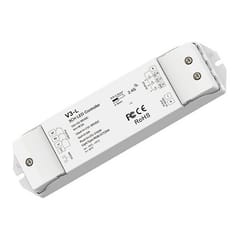 V3-L nuolatinės įtampos RGB valdiklis, 12–48 V, 3x 6 A, Push Dimm