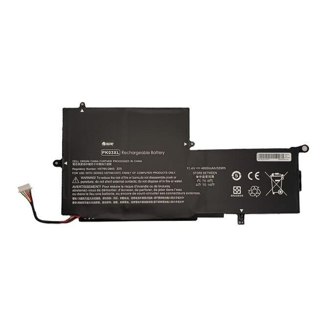 Suderinama nešiojamo kompiuterio baterija HP PK03XL, 4800 mAh