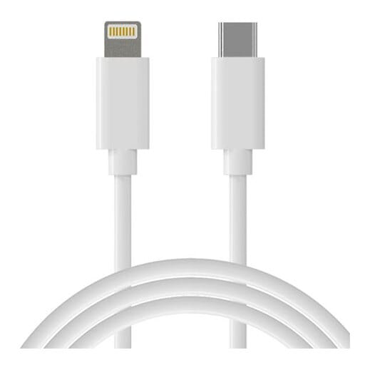 Kabelis USB Type C - Lightning, PD, 18 W, 1m