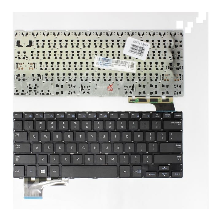 Nešiojamo kompiuterio klaviatūra Samsung 905S3G, NP905S3G, 910S3G, NP910S3G, 915S3G, NP915S3G
