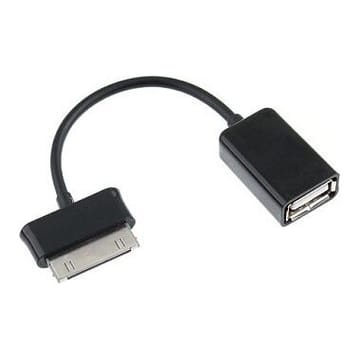 OTG USB adapteris - Galaxy Tab 10.1, 25cm