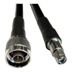 Kabelis LMR-400, 3m ilgio, N-male į RP-SMA-male