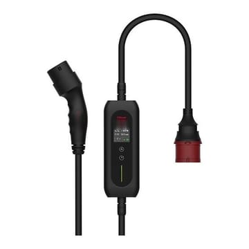 Elektromobilio nešiojamas įkroviklis Type 2 - CEE, 22kW, 6–32 A, 3-fazis, 5m