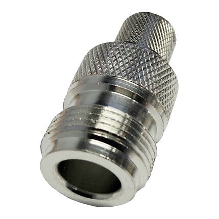 N-female užspaudžiama jungtis LMR-400 kabeliui