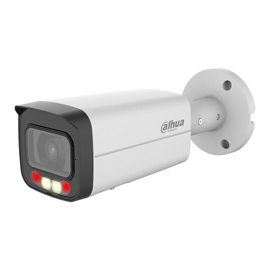 IP kamera HFW2649T-AS-IL. 6MP FULL-COLOR. IR+LED pašvietimas iki 50/60m, 3,6 mm 91°, PoE, IP67
