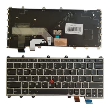 Nešiojamo kompiuterio klaviatūra Lenovo Yoga 260 su pašvietimu