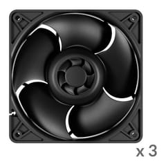 ARCTIC S12038-4K serverio ventiliatoriai, 4-pin, 40 mm, 3 vnt.