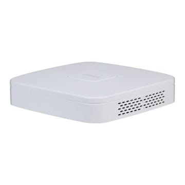 IP įrašymo įrenginys 4 kam., 4K 12MP, 1HDD, 80Mbps, 4PoE įėjimai, H.265/H.264
