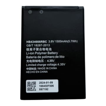 Suderinama telefono baterija modemui Huawei HB434666RBC