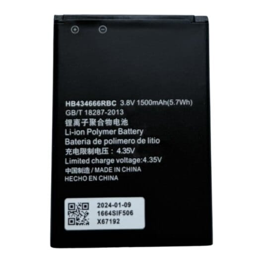 Suderinama telefono baterija modemui Huawei HB434666RBC