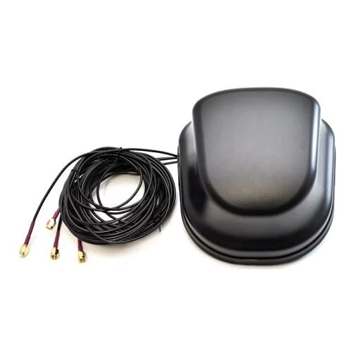 5G NR MIMOx4 antena, 698~960/1710~2690/2900~3800/4400~5000MHz, 4dBi, IP67