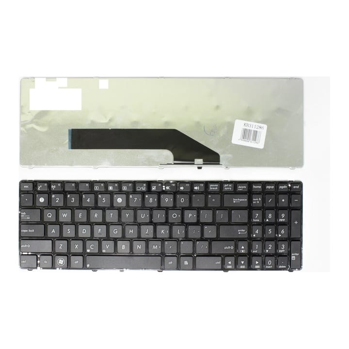 Nešiojamo kompiuterio klaviatūra ASUS K50, K50 A, K50I, K62, K62F, K62J, K70, K70 A, K70I, K72, K72F, K72J