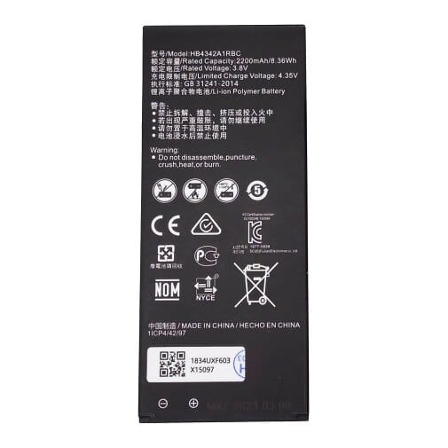 Suderinama telefono baterija Huawei ASCEND Y6 (HB4342A1RBC)