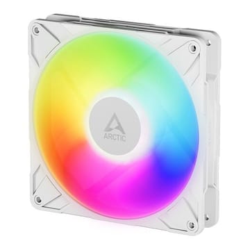 ARCTIC P14 PRO PWM PST A-RGB korpuso ventiliatorius, 4-pin, 140 mm, baltas