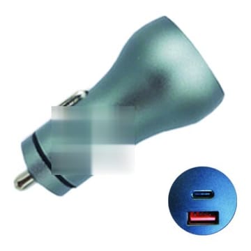 Kroviklis USB 3.0+ Type C: 12–24 V, 36 W, QC3.0+ PD