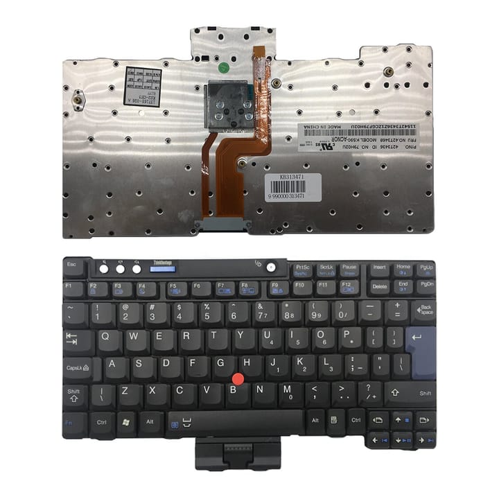 Nešiojamo kompiuterio klaviatūra Lenovo IBM ThinkPad X60, X60S, X61, X61S