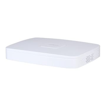 IP įrašymo įrenginys 8 kam., 4K 8MP, 1HDD, 8 PoE, 80Mbps, H.265/H.264, IVS