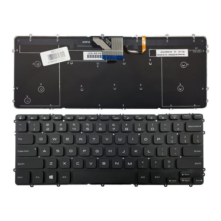 Nešiojamo kompiuterio klaviatūra Dell Precision M3800 XPS 15 9530 su pasvietimu