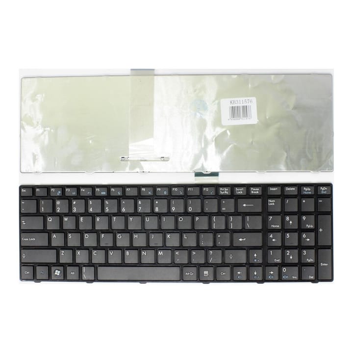 Nešiojamo kompiuterio klaviatūra MSI GT660, A6200, S6000, V111922AK1
