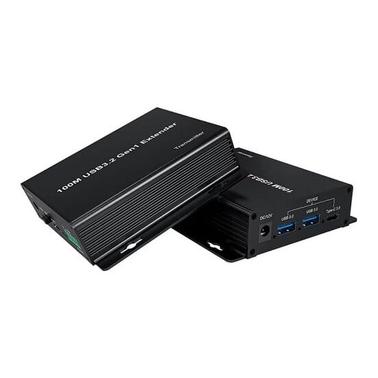 USB3.2 Gen1 ilgintuvas (extender) iki 100m, 2xUSB-A, 2xUSB-C